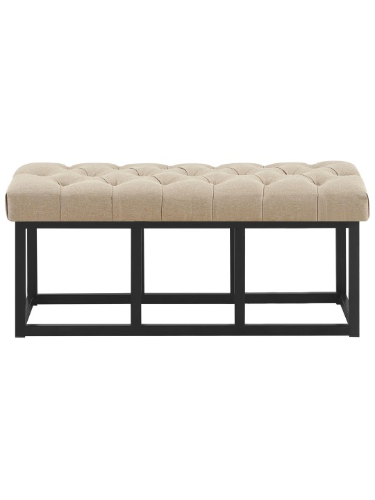 Bank Amun stof B100, taupe