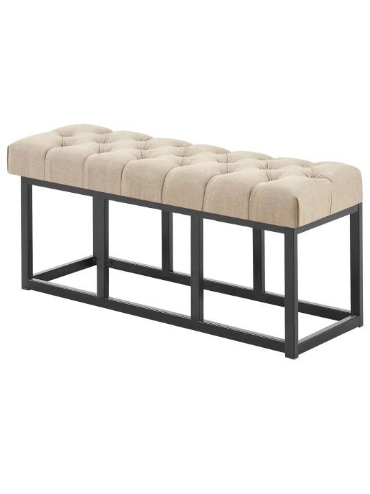 Bank Amun stof B100, taupe