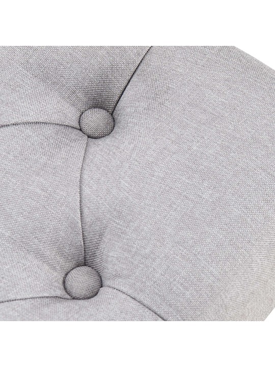 Bank Amun stof B120, grijs