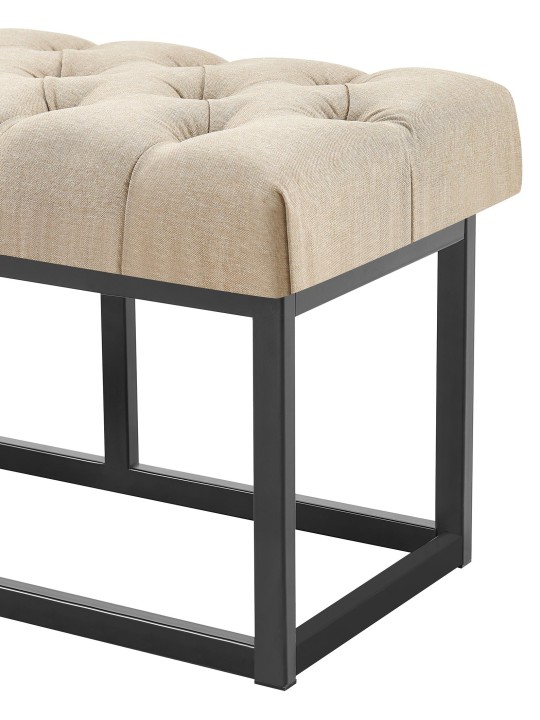 Bank Amun stof B150, taupe