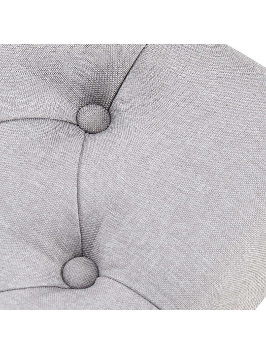 Bank Amun stof B150, grijs