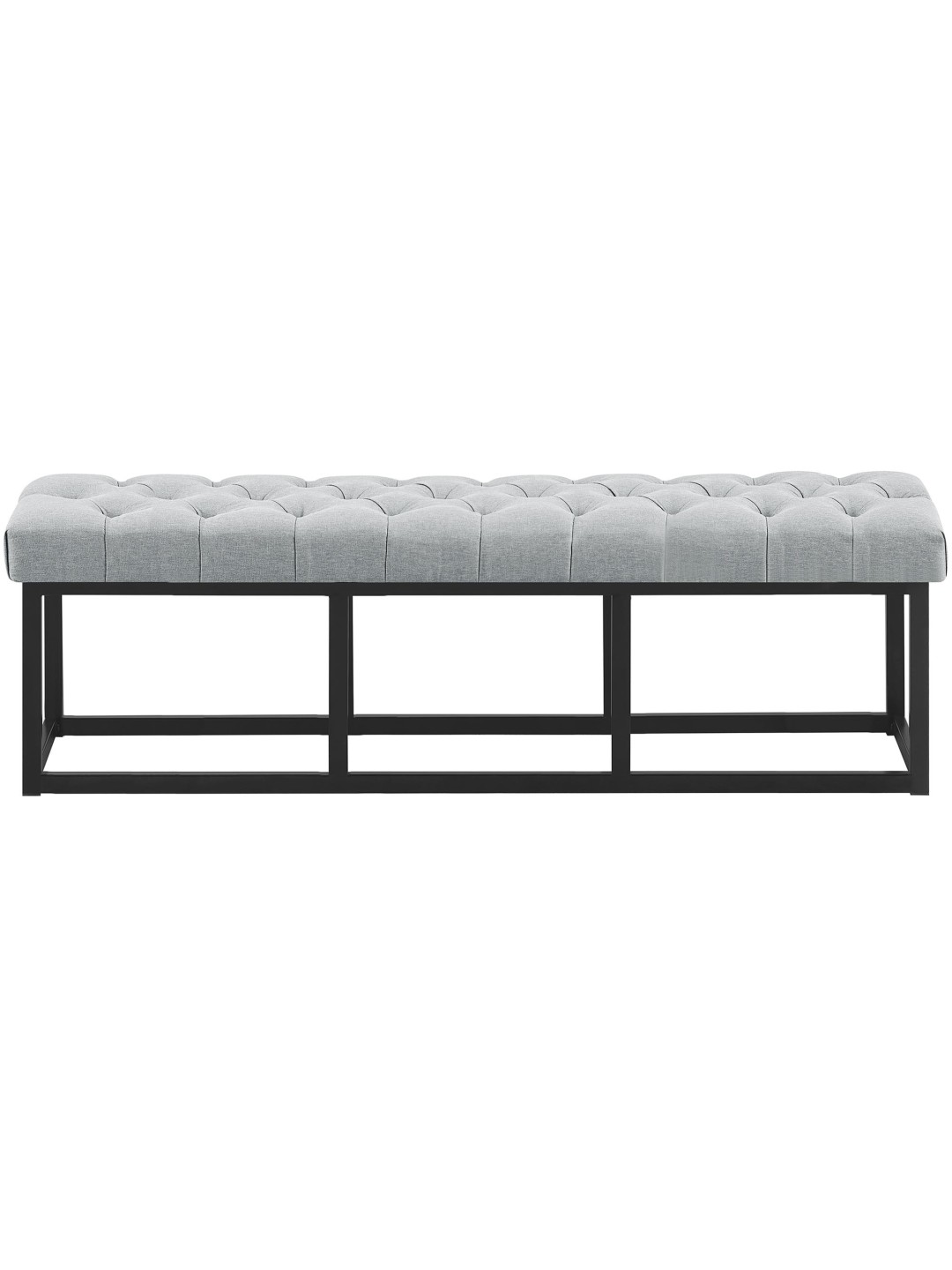 Bank Amun stof B150, grijs