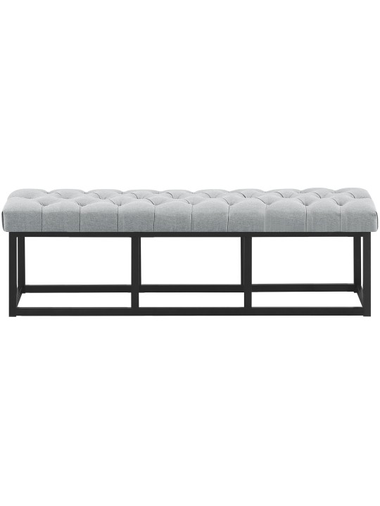 Bank Amun stof B150, grijs