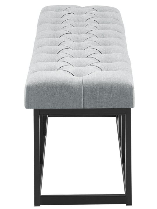 Bank Amun stof B150, grijs