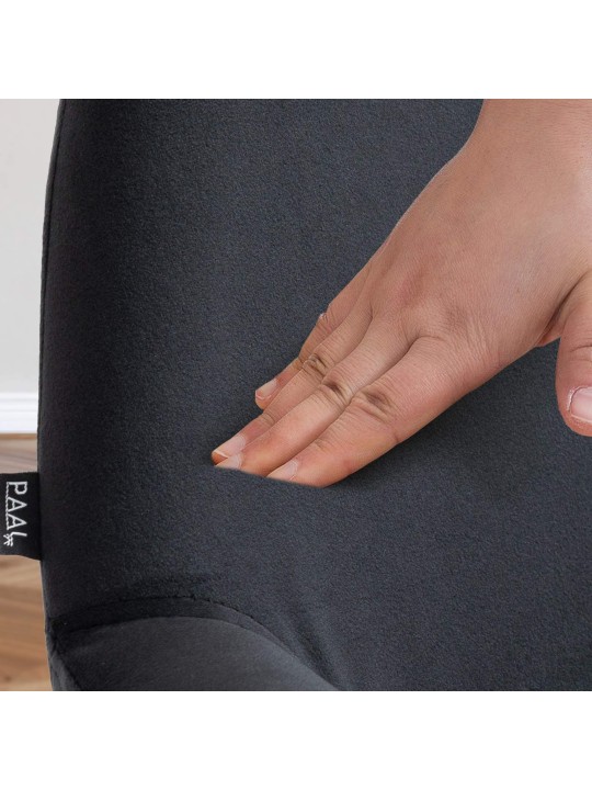 Barkruk Braga fluweel, zwart Barkruk Braga fluweel, zwart