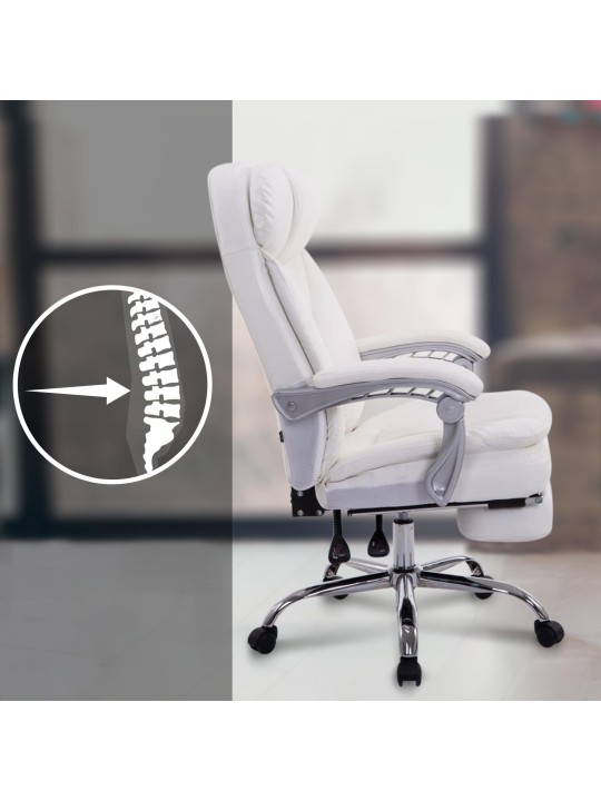 XL Troy bureaustoel, wit