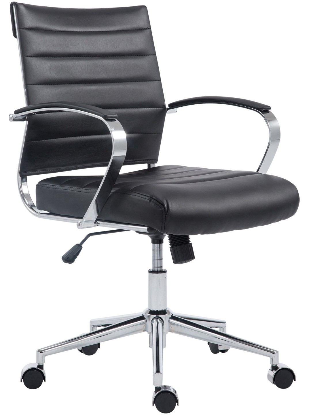 Bureaustoel Oakland kunstleer, zwart