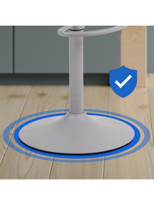 Barkruk Aveiro, grijs