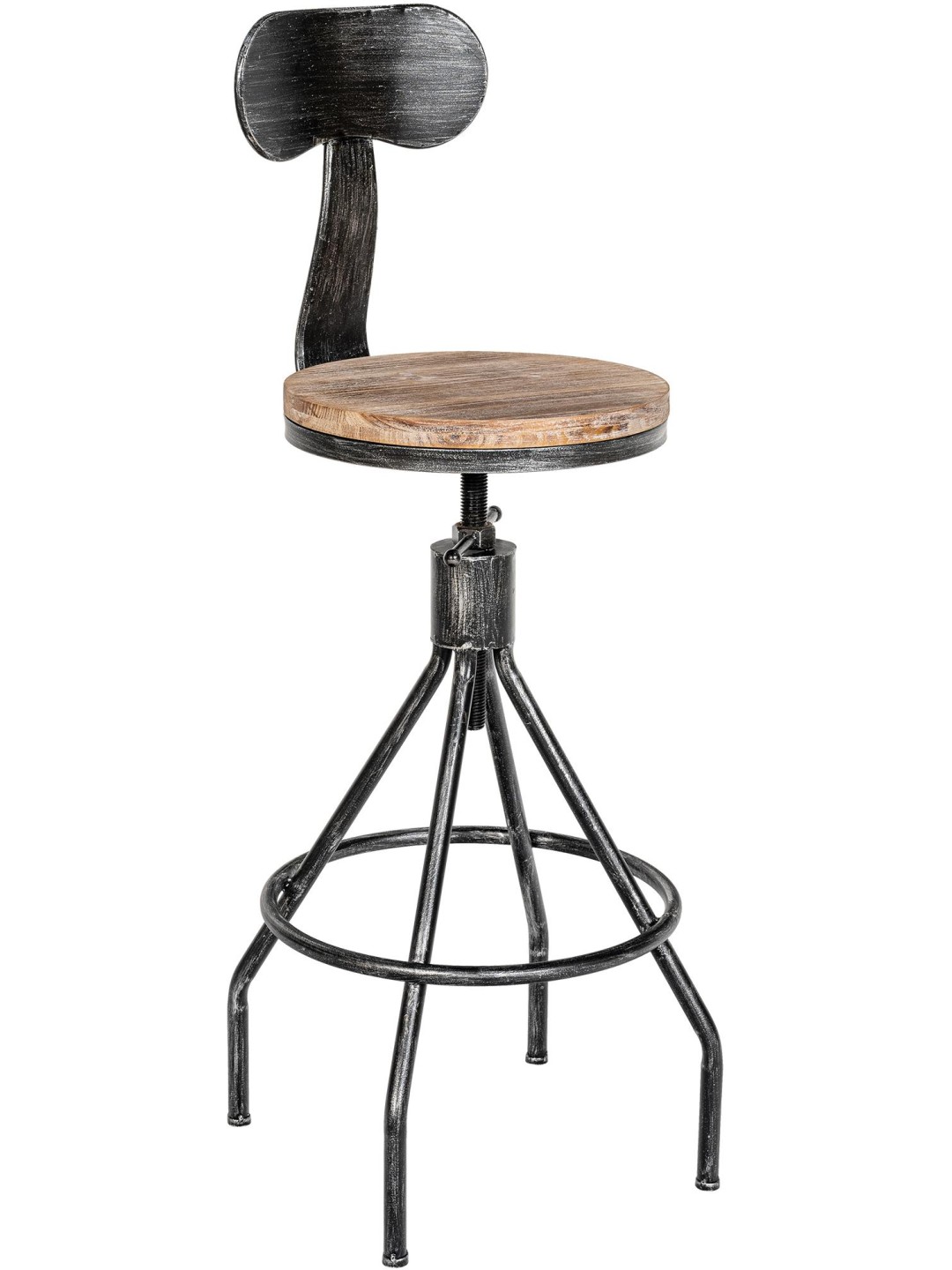 Barkruk Hanam, antiek zilver