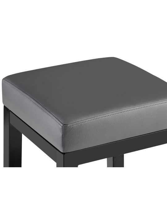 Barkruk Taylor B85 kunstleer, grijs