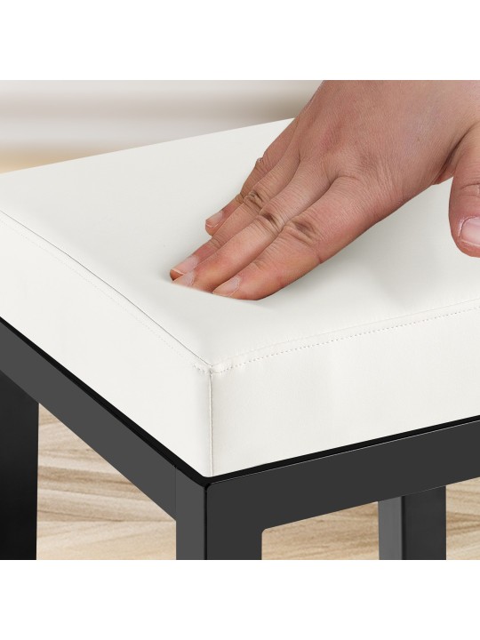 Barkruk Taylor B85 kunstleer, wit Barkruk Taylor B85 kunstleer, wit