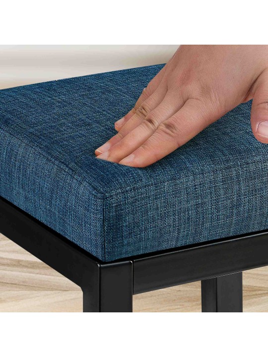 Barkruk Taylor B85 stof, blauw Barkruk Taylor B85 stof, blauw