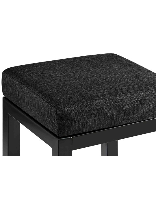 Barkruk Taylor B85 stof, donkergrijs