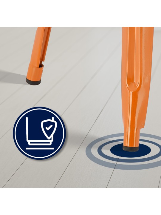 Set van 2 barkrukken Joshua, oranje