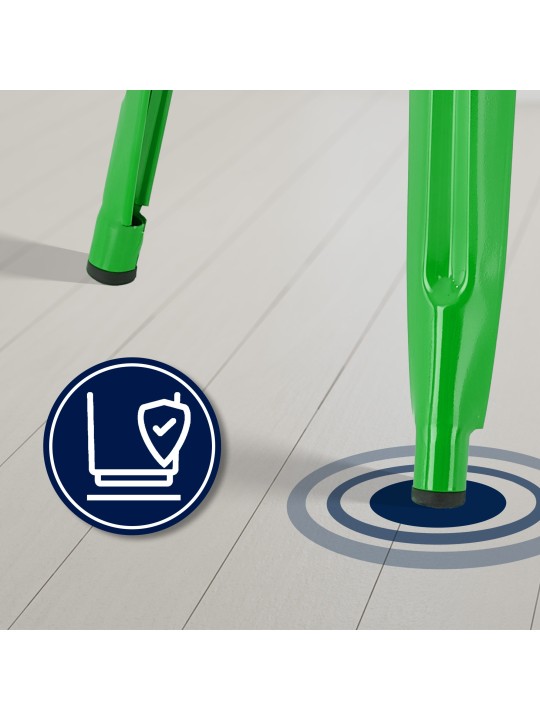 Set van 4 barkrukken Joshua, groen