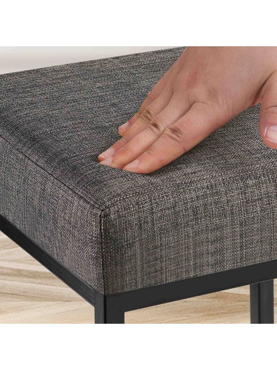 Barkruk Montreal B85 stof, grijs