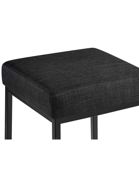 Set van 2 barkrukken Montreal 85 stof, donkergrijs