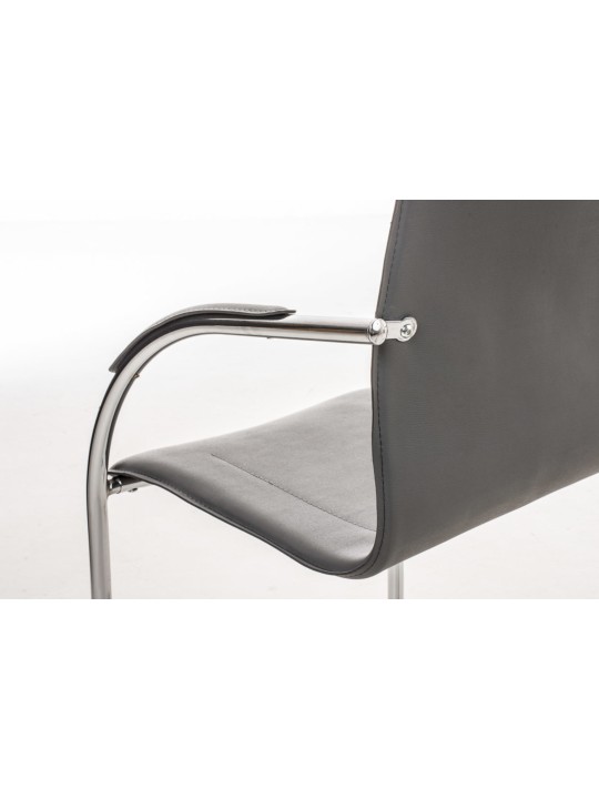 Bezoekersstoel Melina V2, grijs Bezoekersstoel Melina V2, grijs