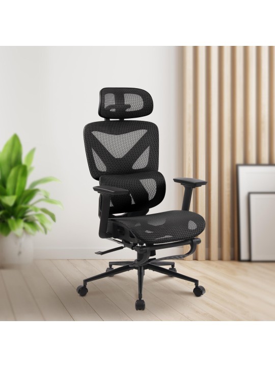 Bureaustoel Reston, zwart/zwart Bureaustoel Reston, zwart/zwart