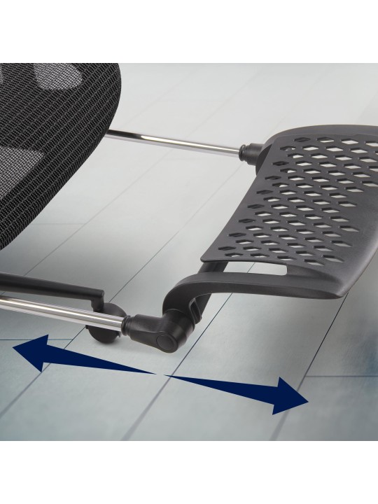 Bureaustoel Reston, zwart/zwart Bureaustoel Reston, zwart/zwart