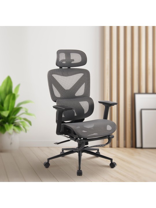 Bureaustoel Reston, zwart/grijs