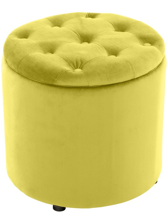 Kruk Pantin fluweel, geel