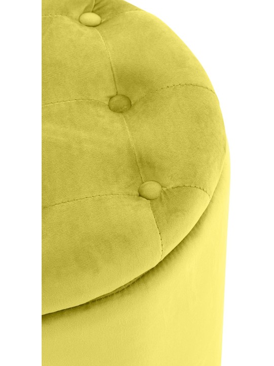 Kruk Pantin fluweel, geel