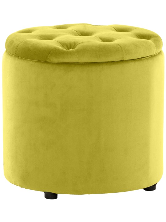 Kruk Pantin fluweel, geel