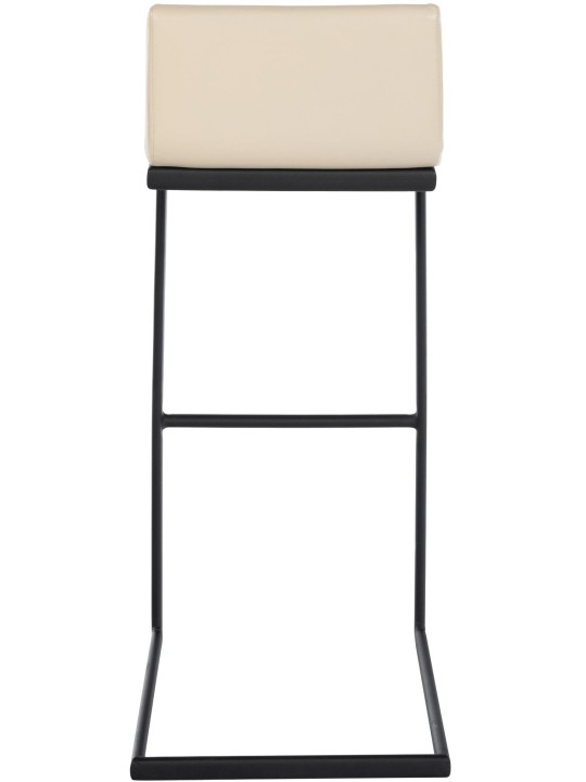 Barkruk Newport kunstleer B, crème