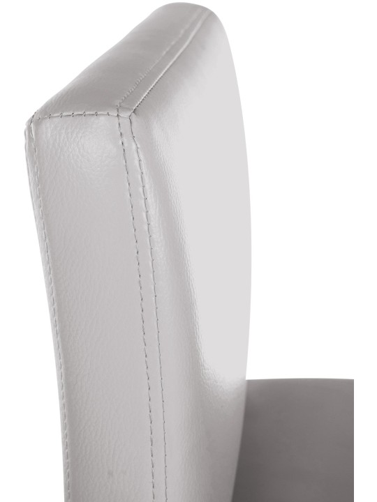 Barkruk Newport kunstleer B, wit