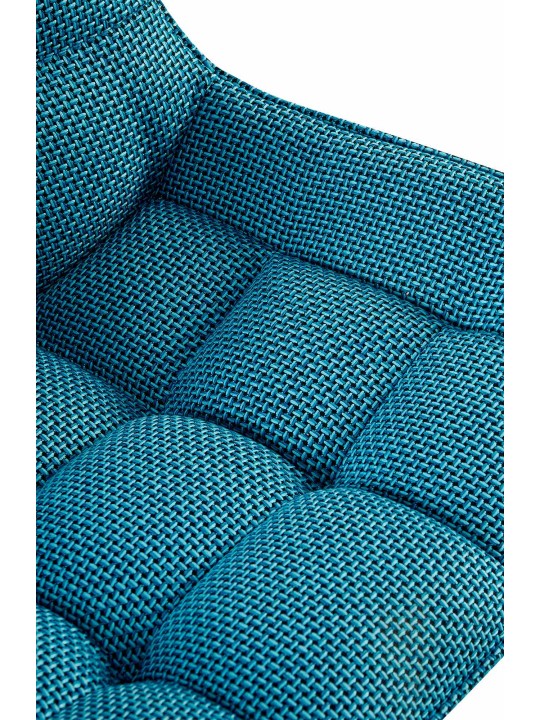 Stoel Saranda stof, turquoise Stoel Saranda stof, turquoise