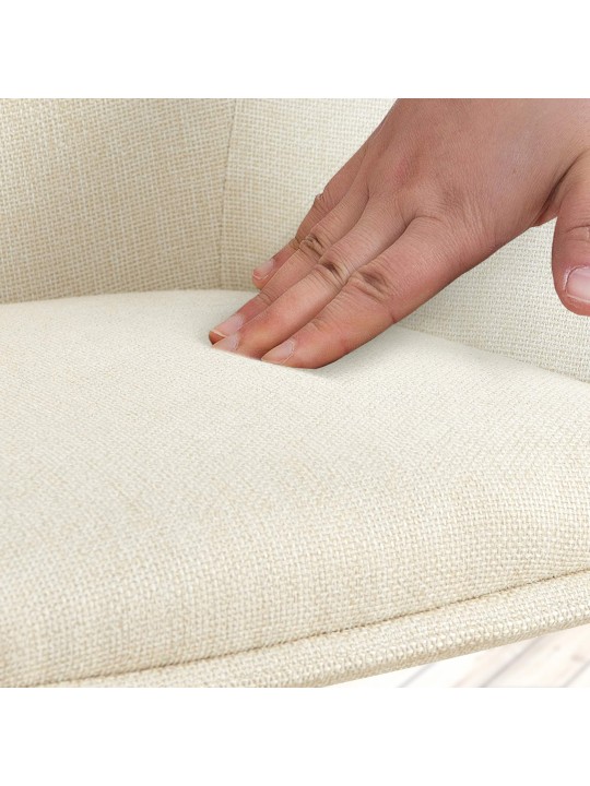 Stoel Tipton stof, crème Stoel Tipton stof, crème