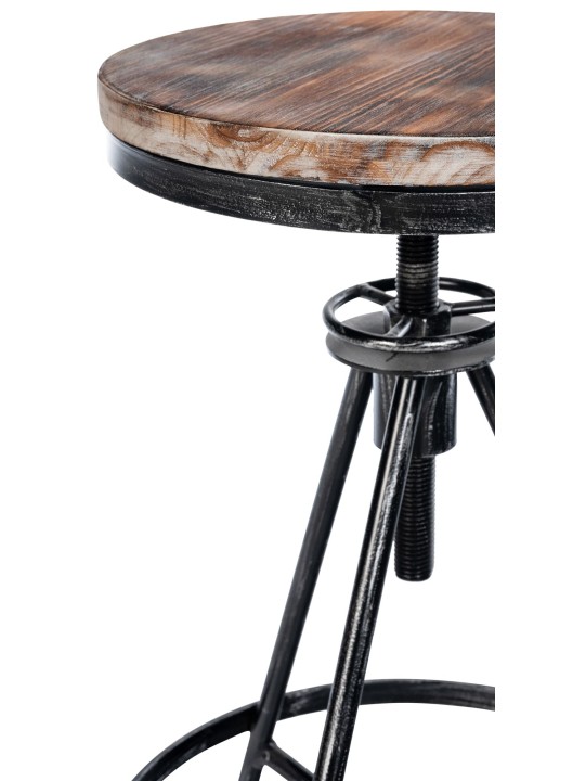 Barkruk Karla, zilver