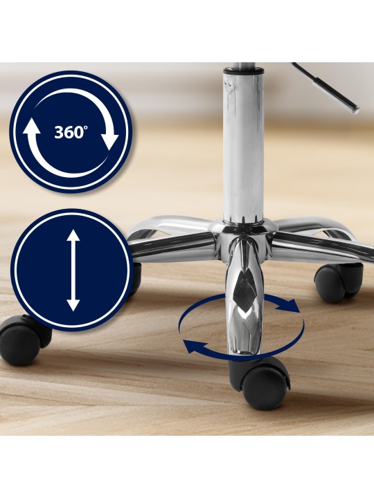 Werkkruk Olinda fluweel, bruin Werkkruk Olinda fluweel, bruin