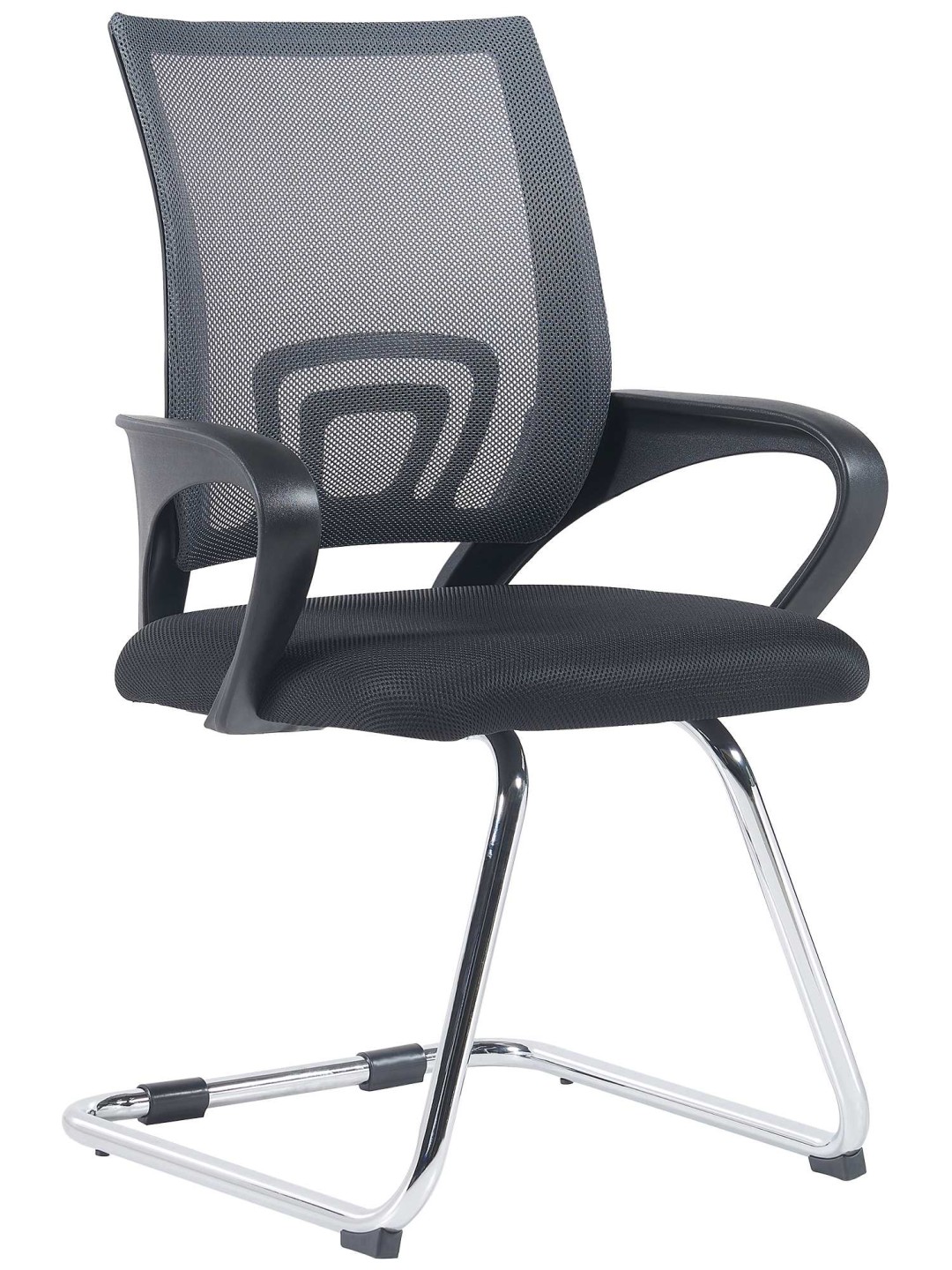 Bezoekersstoel Eureka, grijs