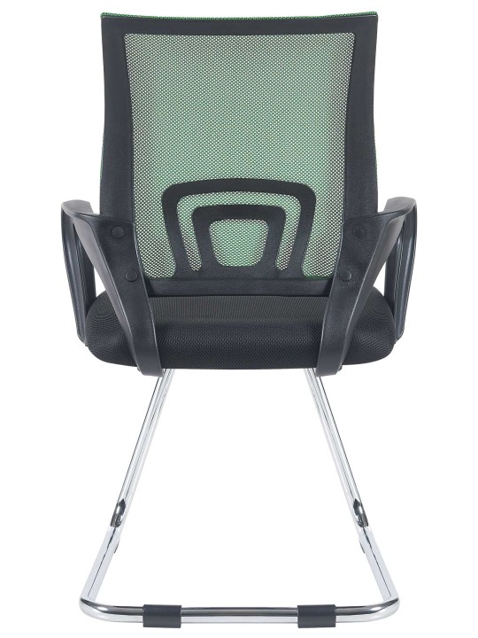 Set van 2 bezoekersstoelen Eureka, groen Set van 2 bezoekersstoelen Eureka, groen