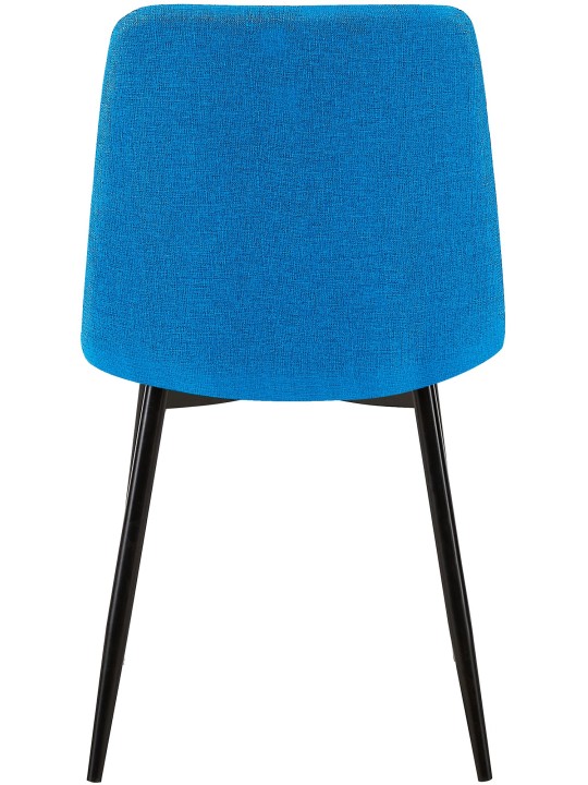 Set van 2 eetkamerstoelen Tilde stof, lichtblauw