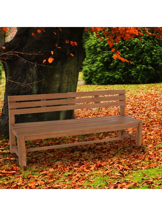 Teakhouten bank Augusta 220 cm, teak Teakhouten bank Augusta 220 cm, teak