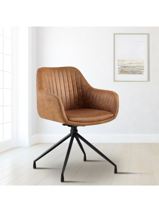 Eetkamerstoel Welby Vintage, lichtbruin