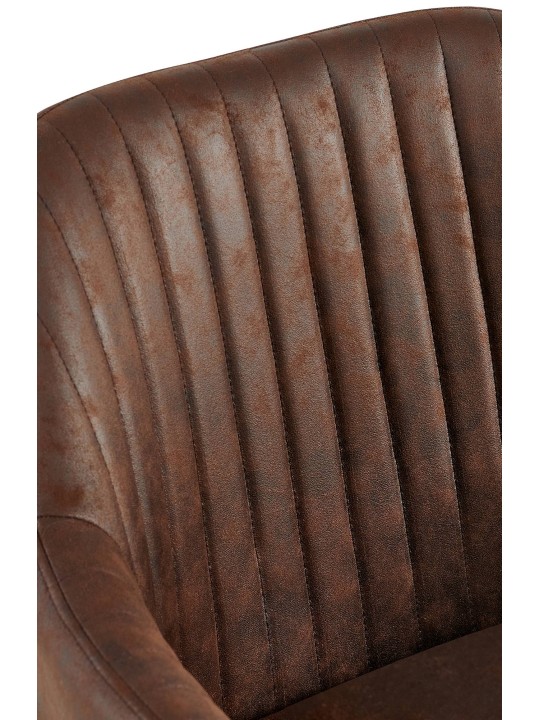 Eetkamerstoel Welby Vintage, donkerbruin