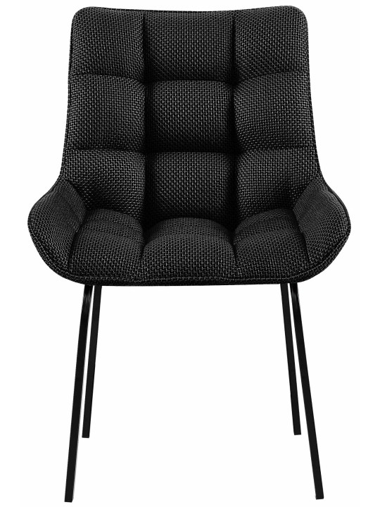 Stoel Saranda stof, titaniumgrijs