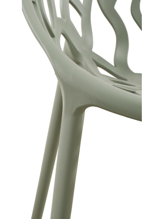 Set van 4 stoelen Hope, olijfgroen Set van 4 stoelen Hope, olijfgroen