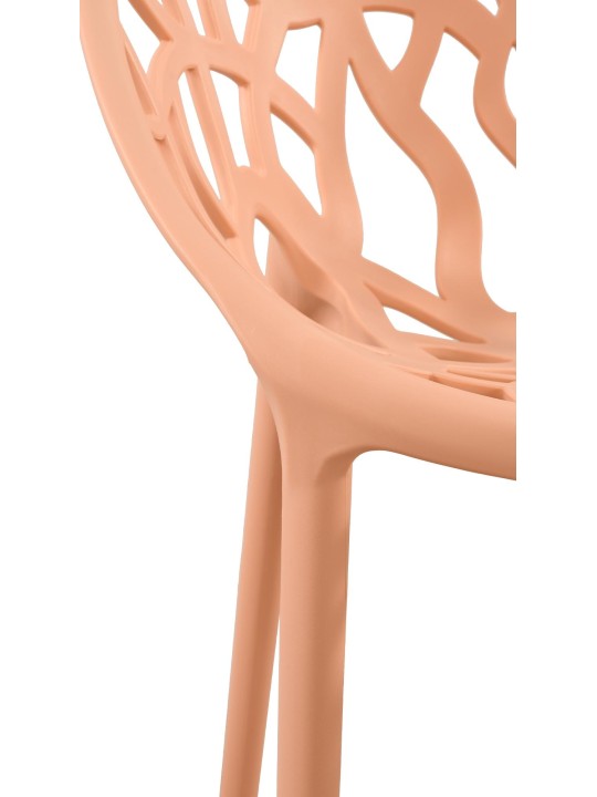 Set van 4 stoelen Hope, perzik