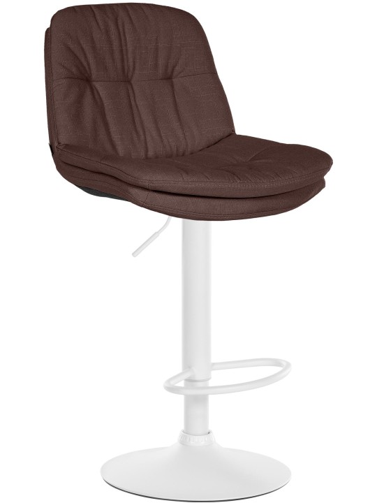 Barkruk Laurel stof, bruin