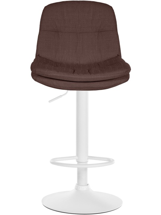 Barkruk Laurel stof, bruin
