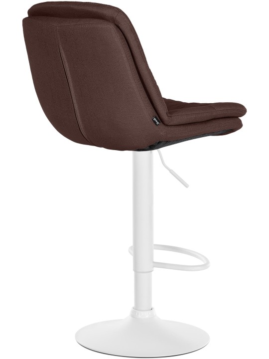 Barkruk Laurel stof, bruin