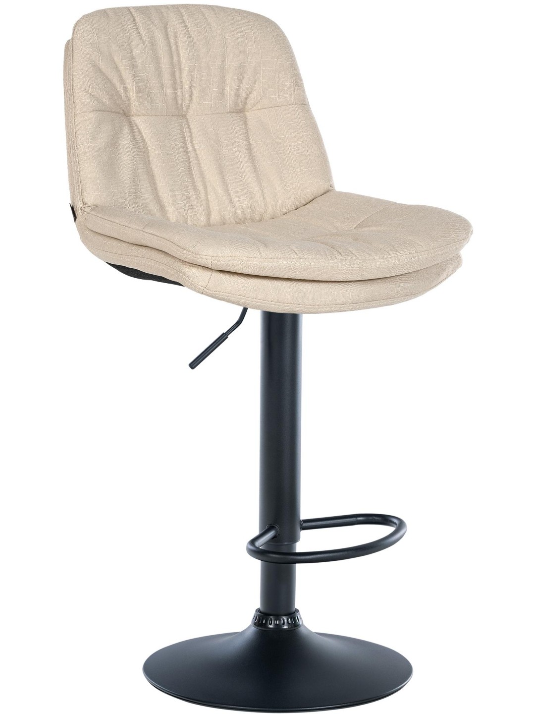 Barkruk Laurel stof, crème