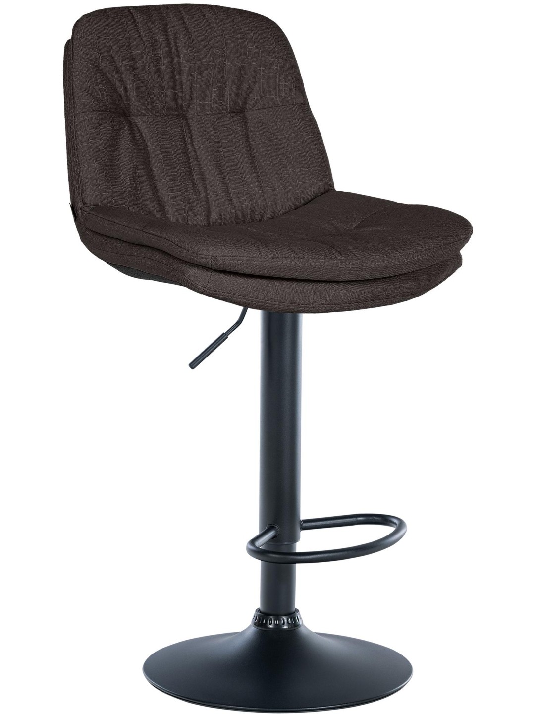 Barkruk Laurel stof, donkergrijs