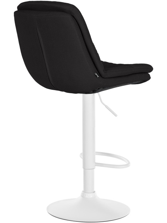 Barkruk Laurel stof, zwart