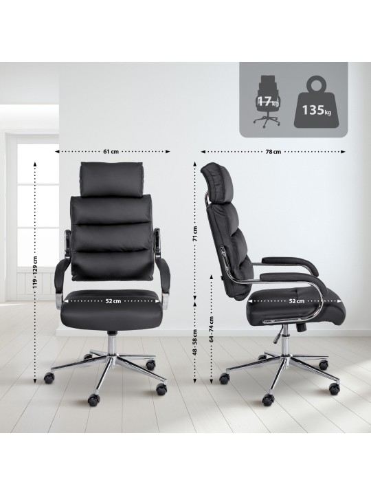 Bureaustoel Campo, zwart Bureaustoel Campo, zwart